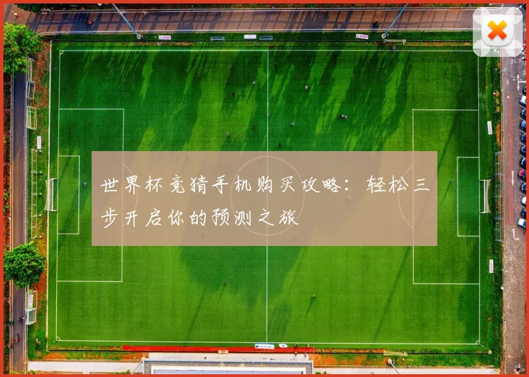 世界杯竞猜手机购买攻略：轻松三步开启你的预测之旅